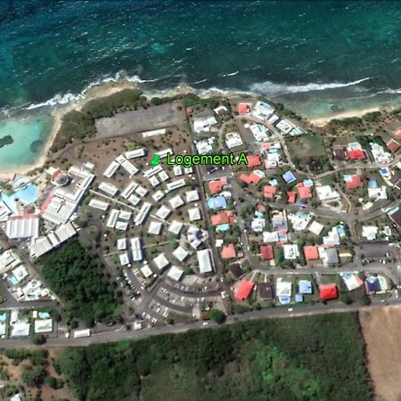 Romantique Et Bel Appartement En Bord De La Mer, Piscine Surveillee Et Belle Plage A 50M 圣弗朗索瓦 外观 照片